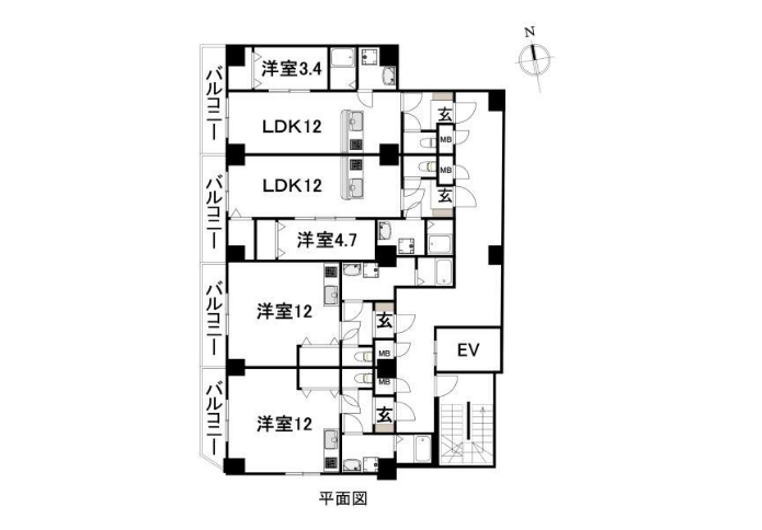 平面図