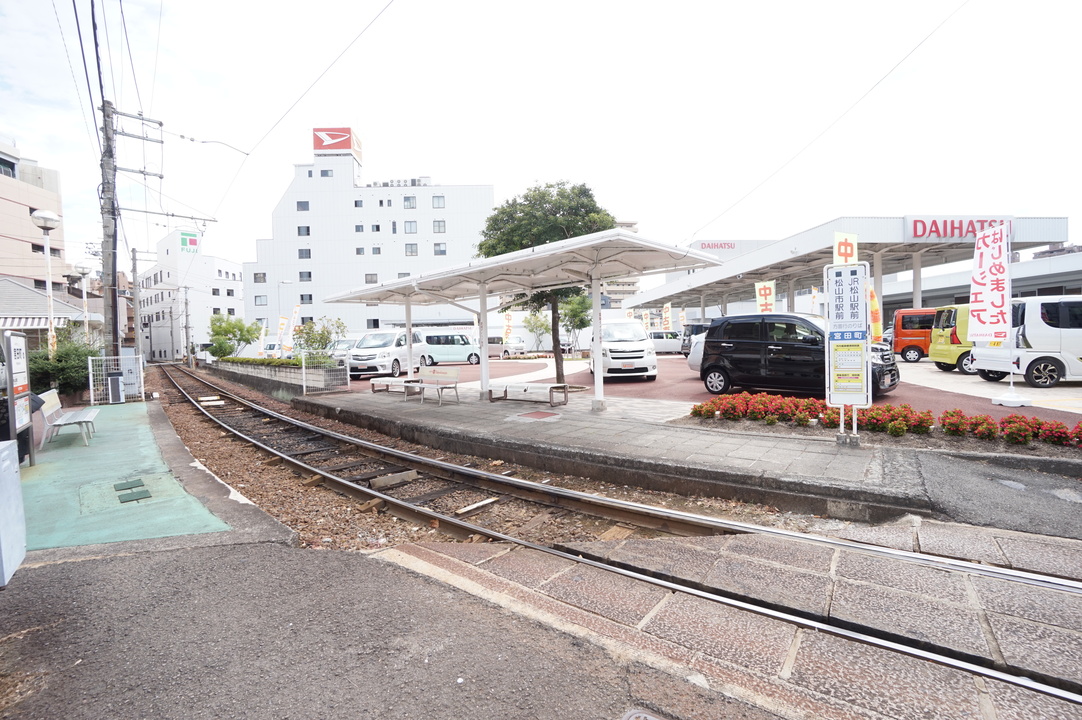 伊予鉄道 大手町線 宮田町駅