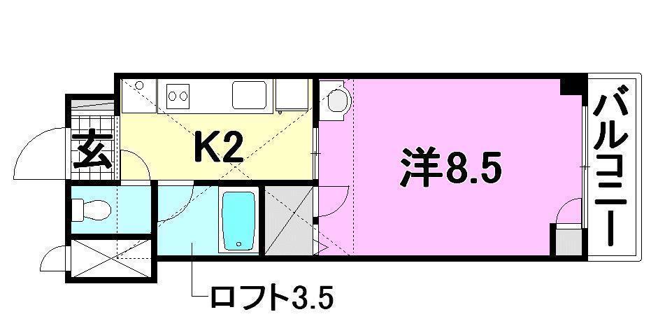 オリジナル空間 ロフト特集 愛媛県 松山市 松山市高砂町4丁目の賃貸マンション 不動産特集 日本エイジェント