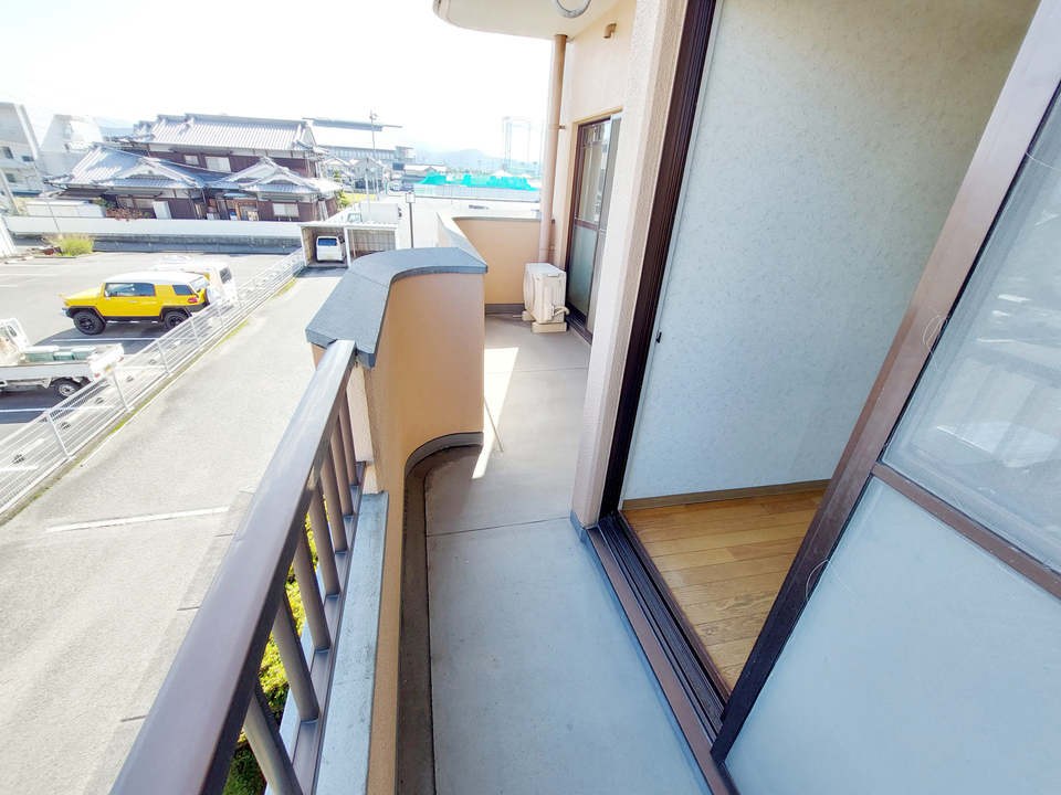 バルコニー東側