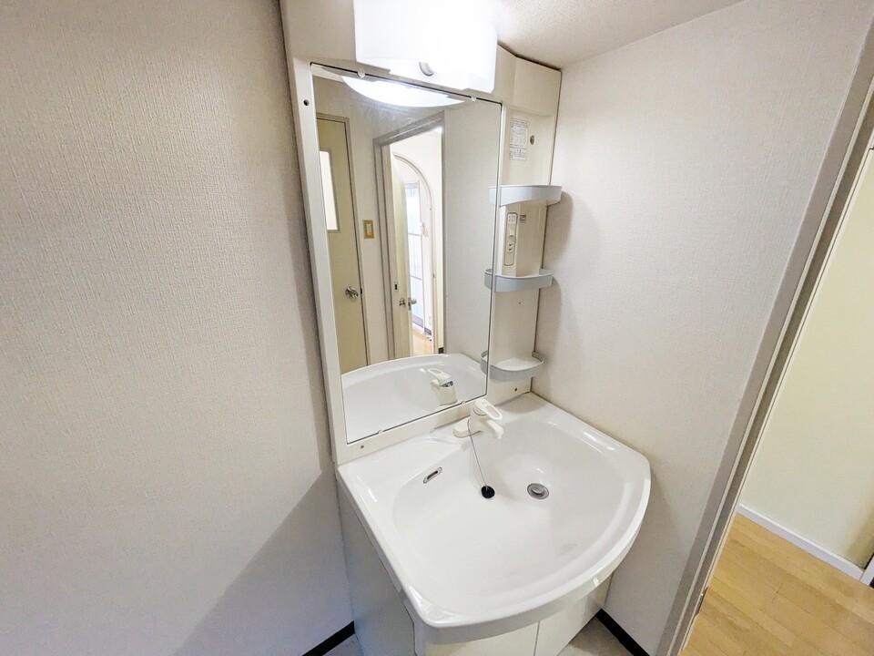 シャワー付洗面化粧台