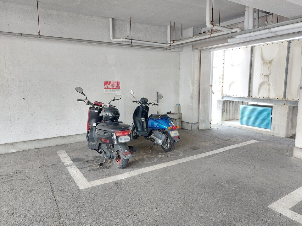 バイク置場