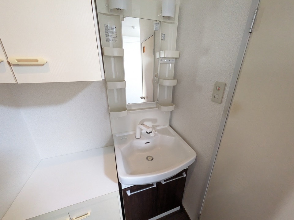 シャワー付洗面化粧台