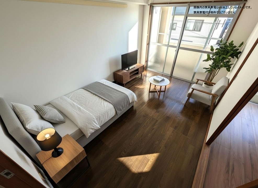 洋室6帖(南東側)