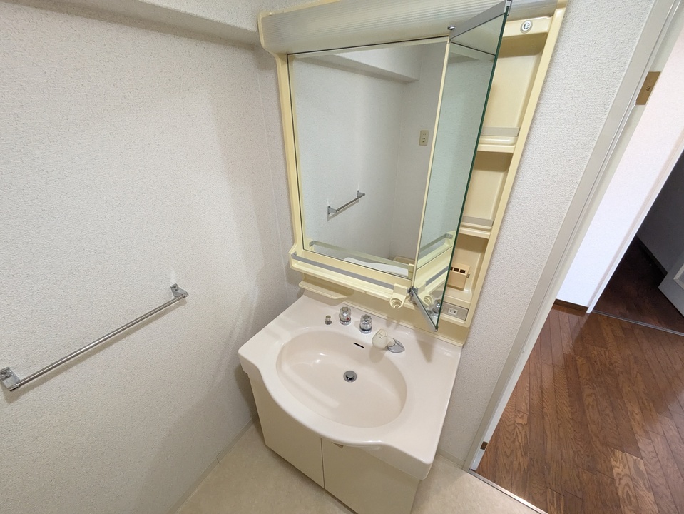 シャワー付洗面化粧台