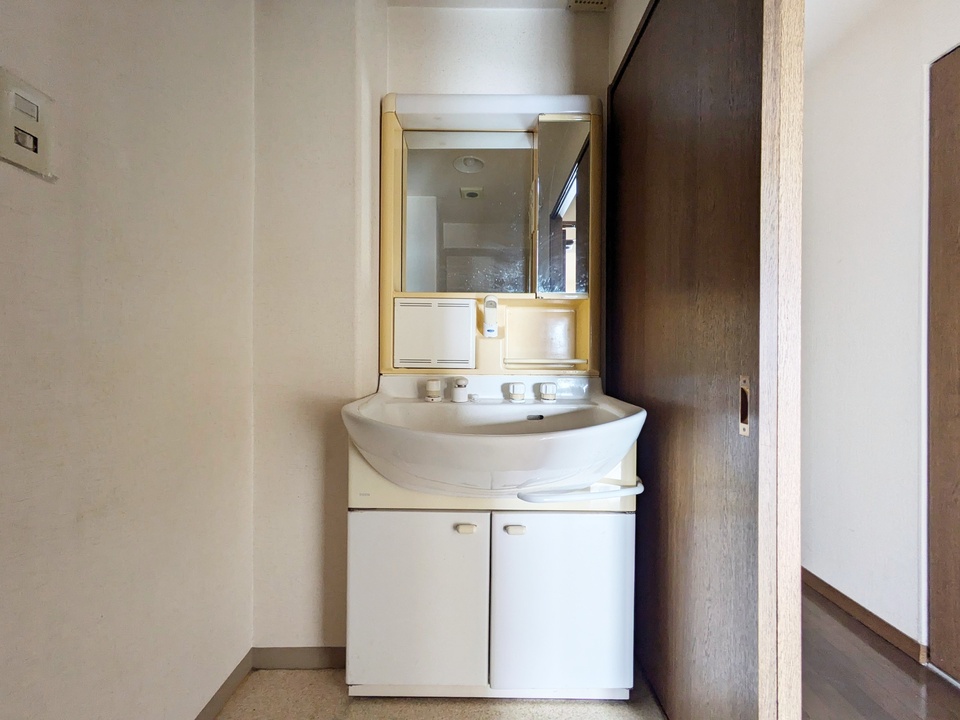 シャワー付洗面化粧台