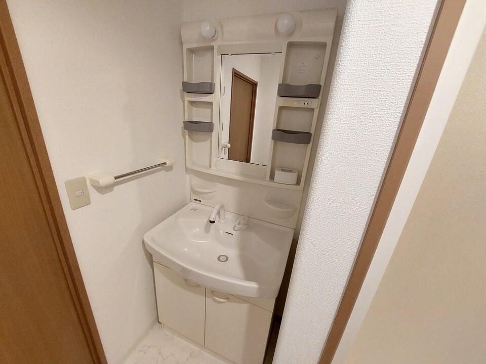 シャワー付洗面化粧台
