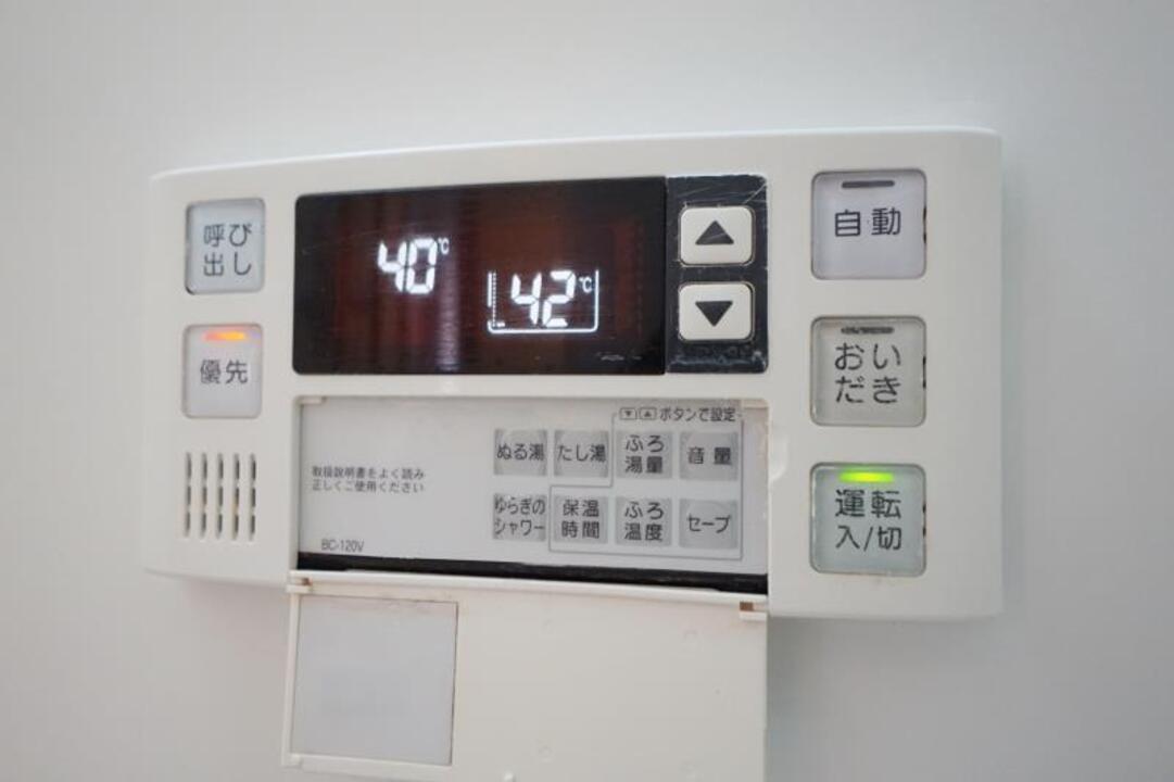 追い焚きパネル