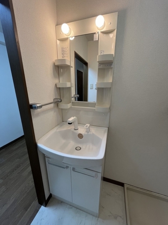 シャワー付洗面化粧台