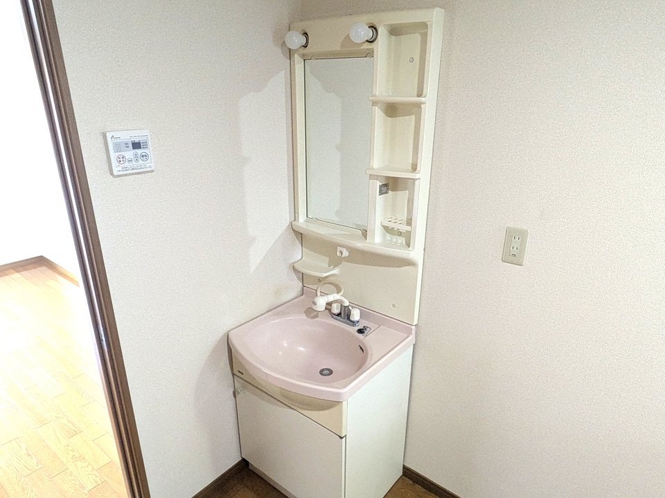 シャワー付洗面化粧台