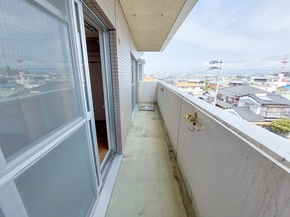 バルコニー 北側