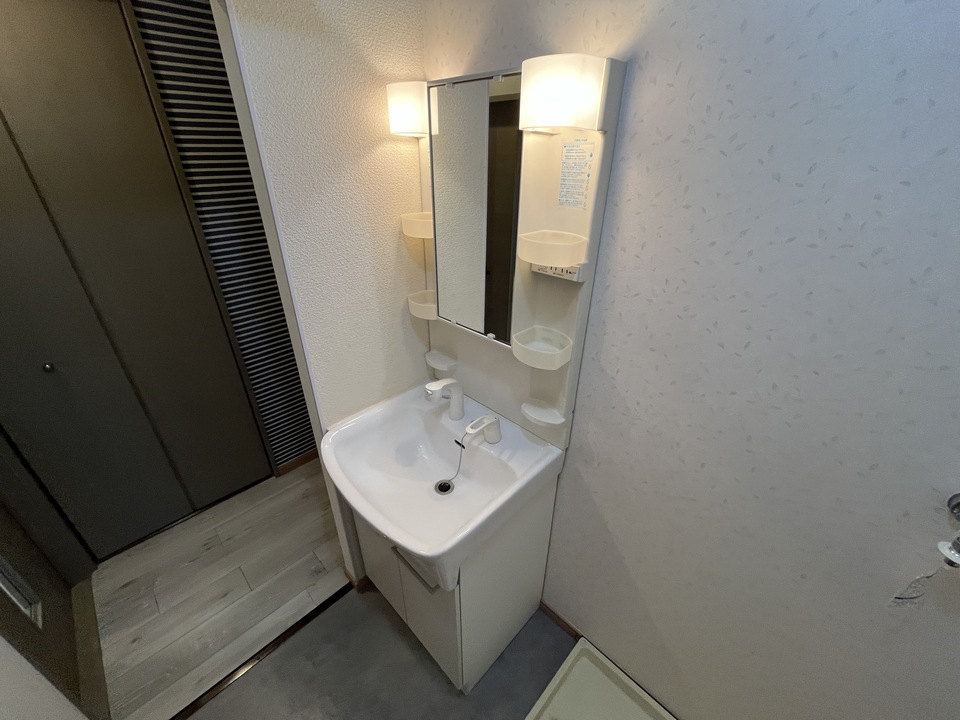 シャワー付洗面化粧台