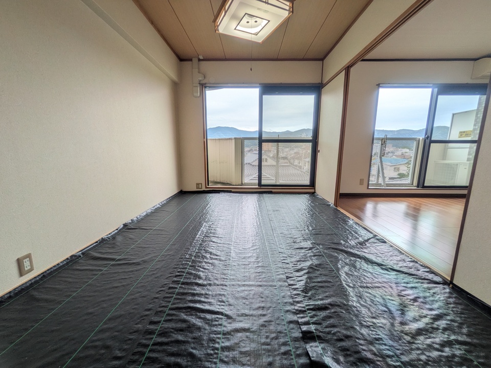 和室東側