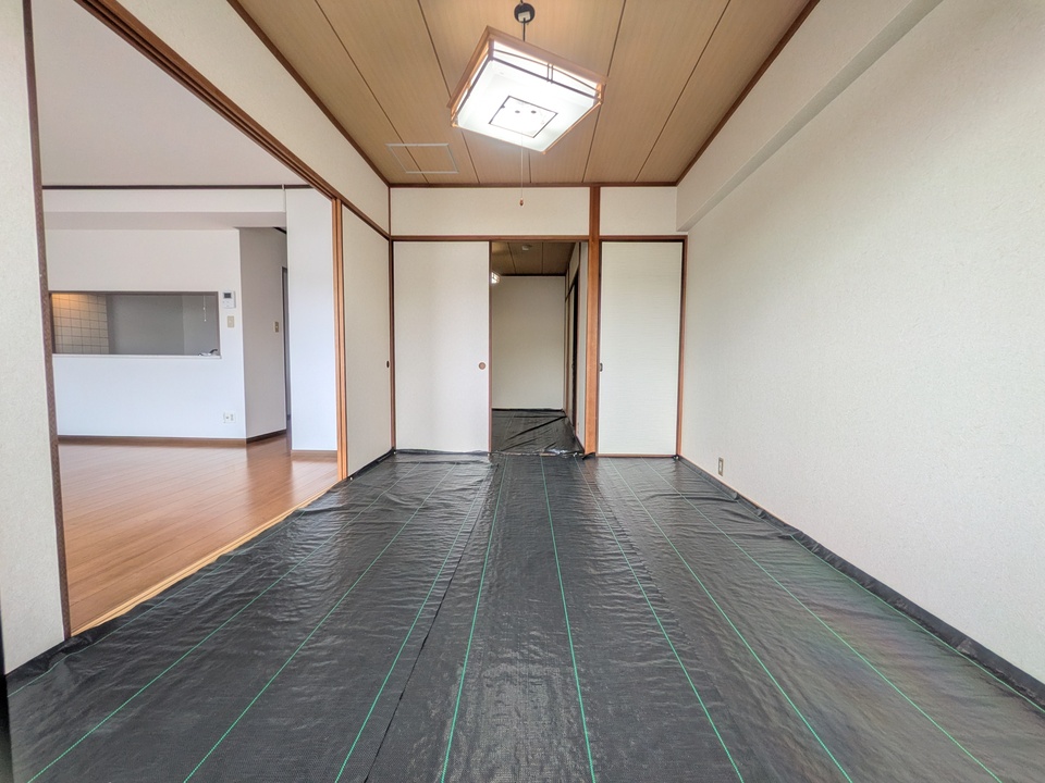 和室東側