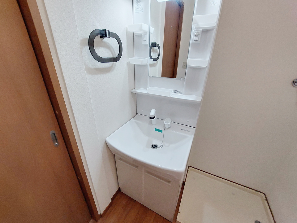 シャワー付洗面化粧台