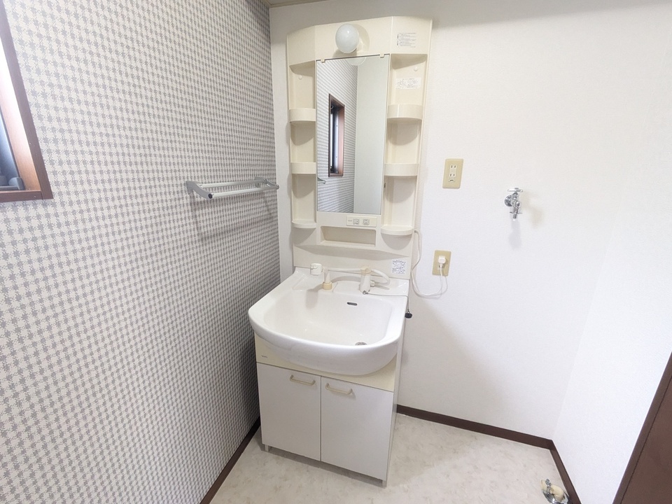 シャワー付洗面化粧台