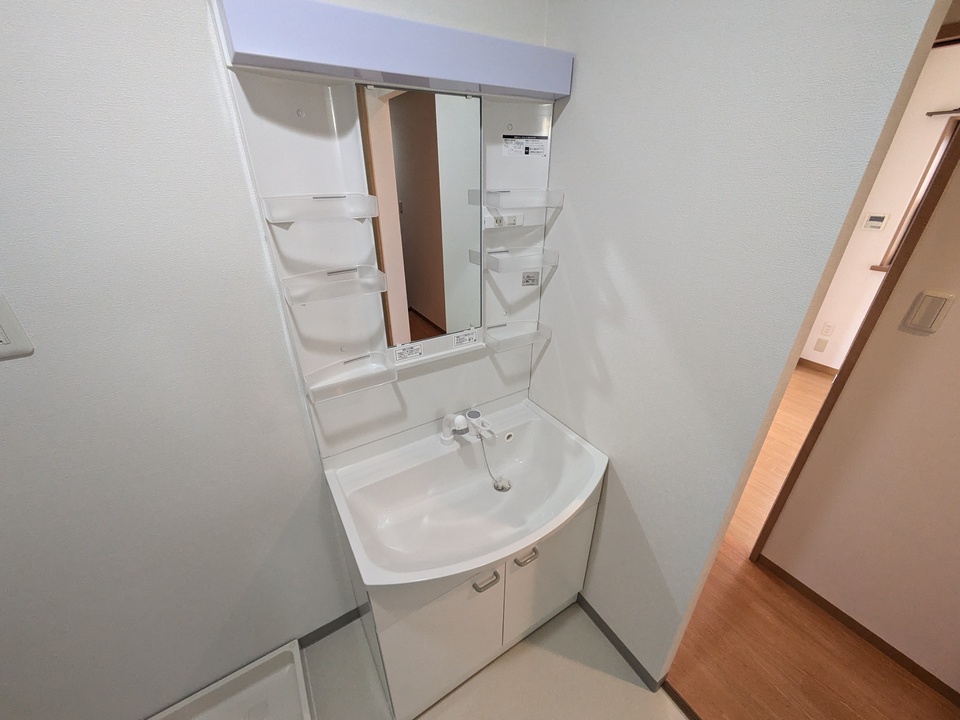 シャワー付洗面化粧台