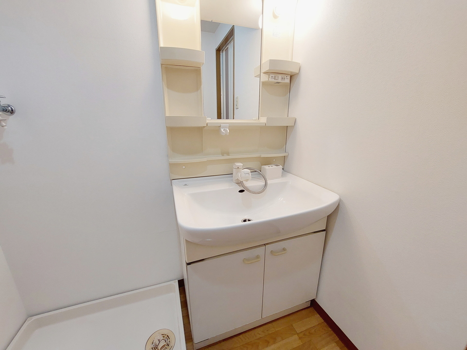 シャワー付洗面化粧台