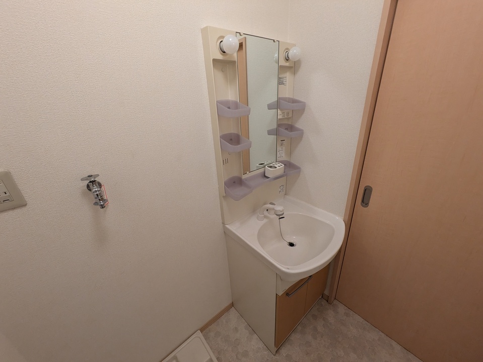 シャワー付洗面化粧台