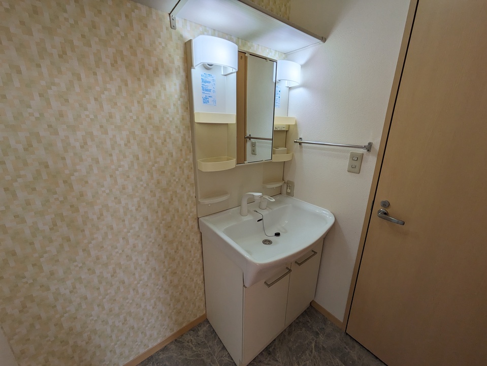 シャワー付洗面化粧台