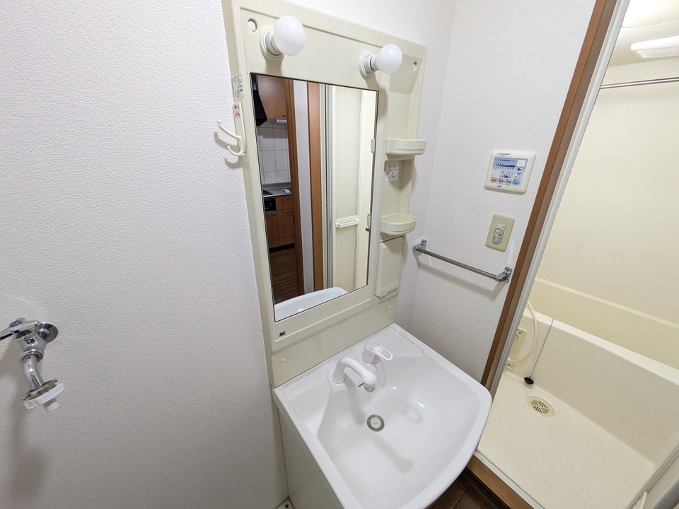 シャワー付洗面化粧台