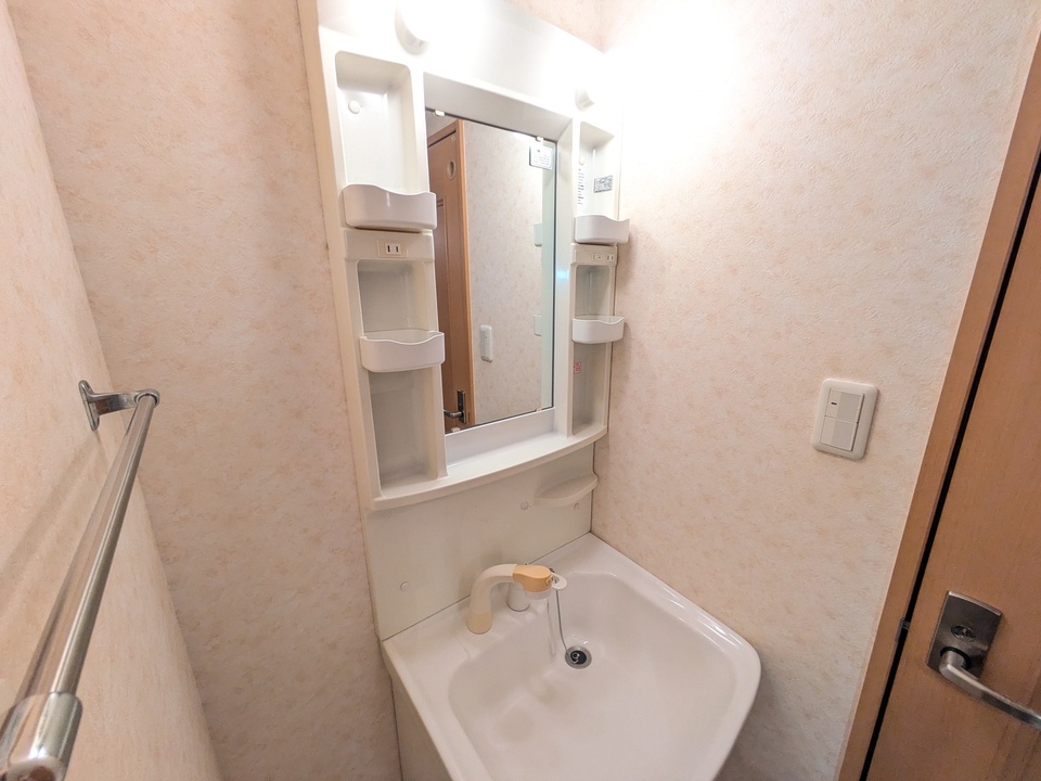 シャワー付洗面化粧台