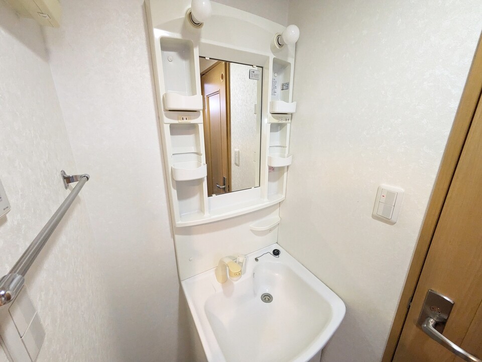 シャワー付洗面化粧台