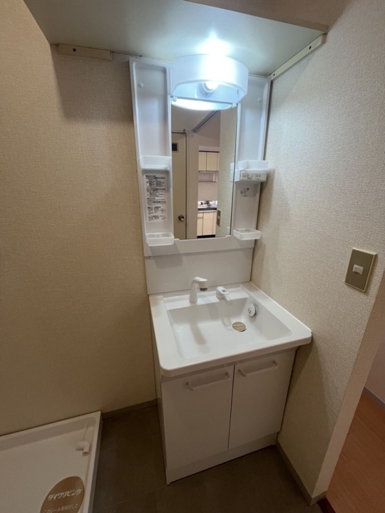 シャワー付洗面化粧台
