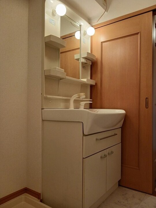 シャワー付洗面化粧台
