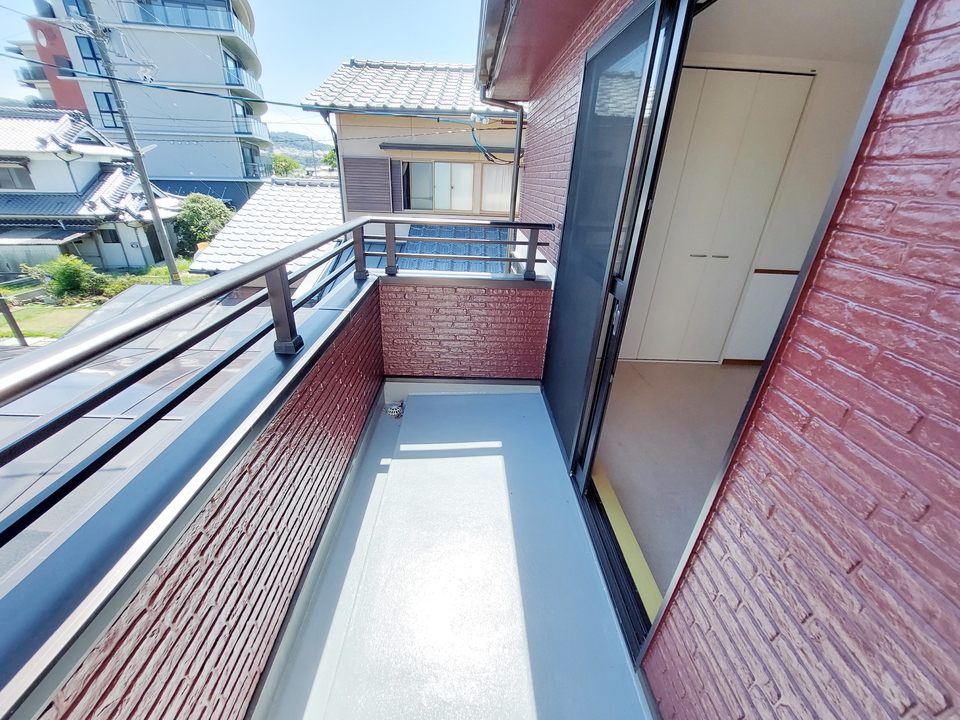 バルコニー東側