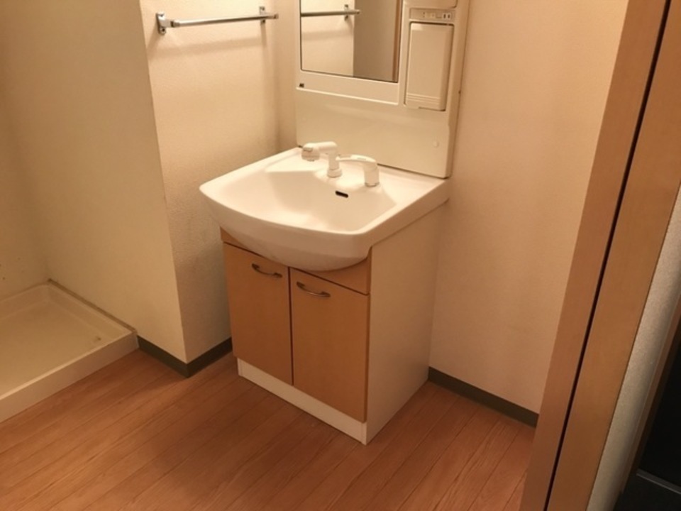 シャワー付洗面化粧台