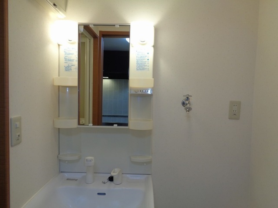 シャワー付洗面化粧台