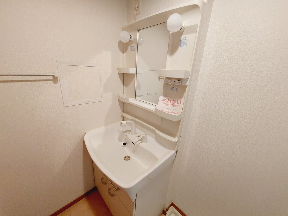 シャワー付洗面化粧台
