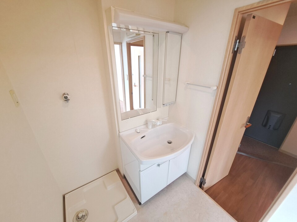 シャワー付洗面化粧台