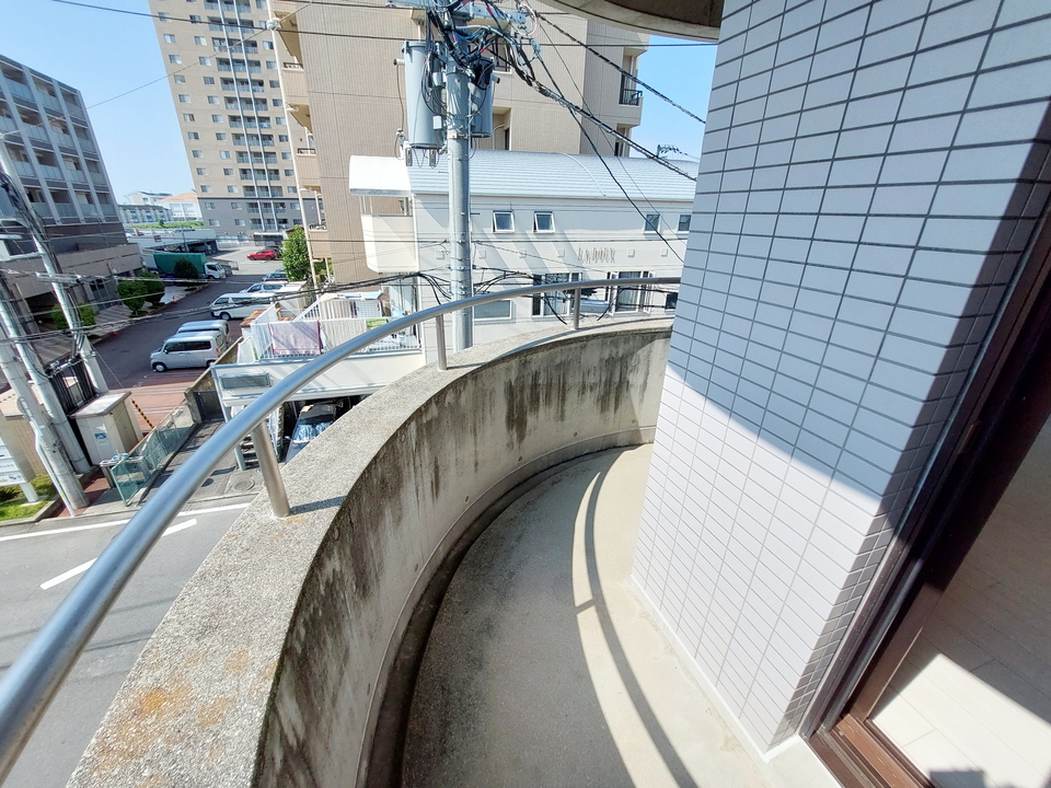 バルコニー 南西側