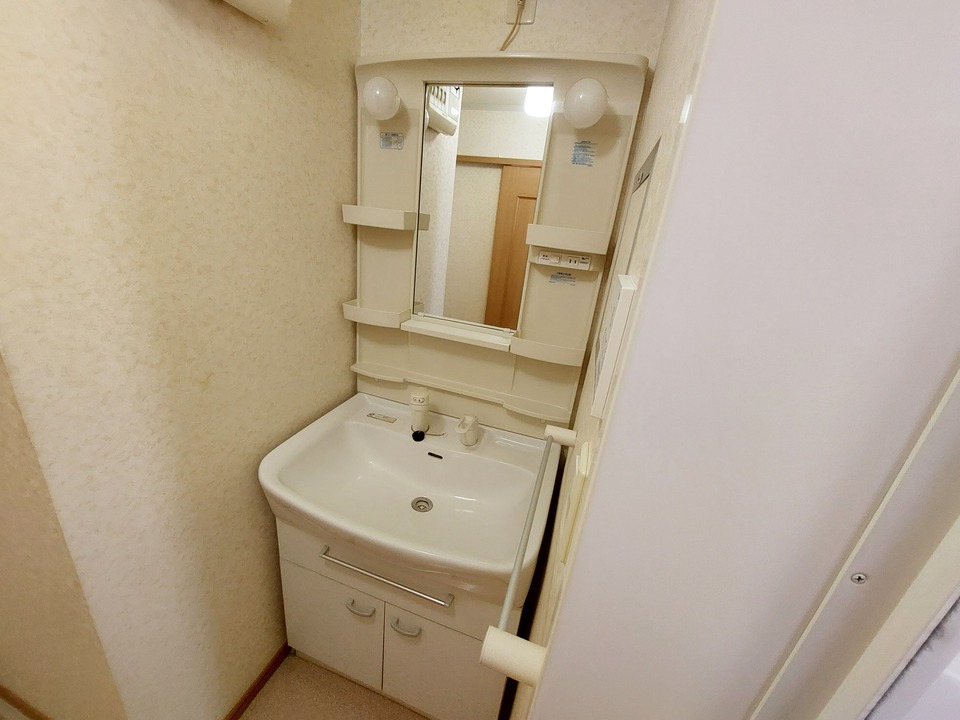 シャワー付洗面化粧台