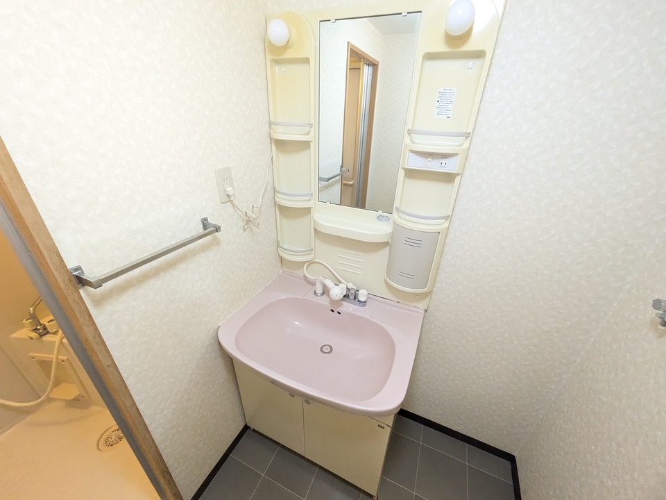 シャワー付洗面化粧台