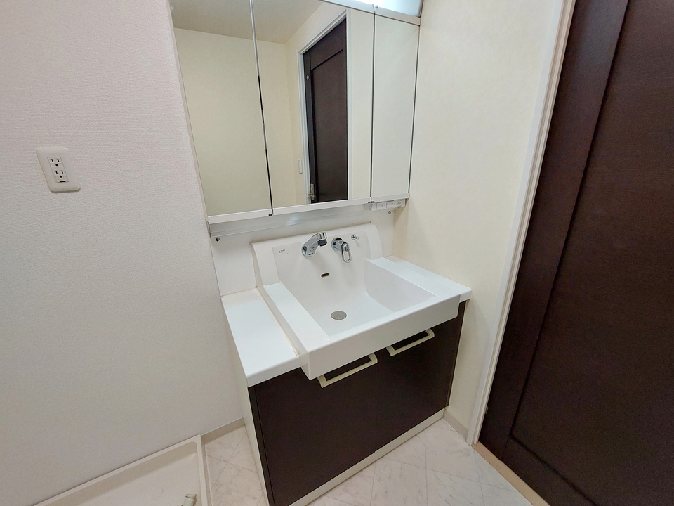 シャワー付洗面化粧台