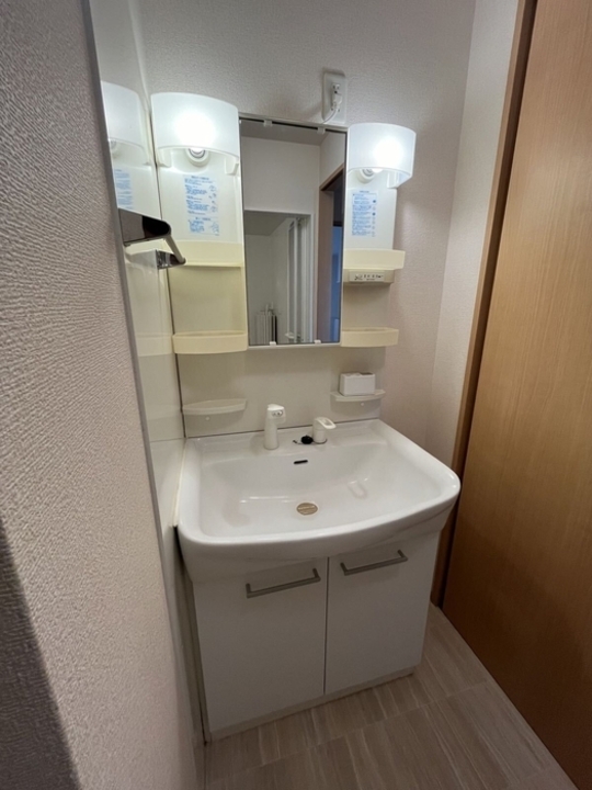 シャワー付洗面化粧台