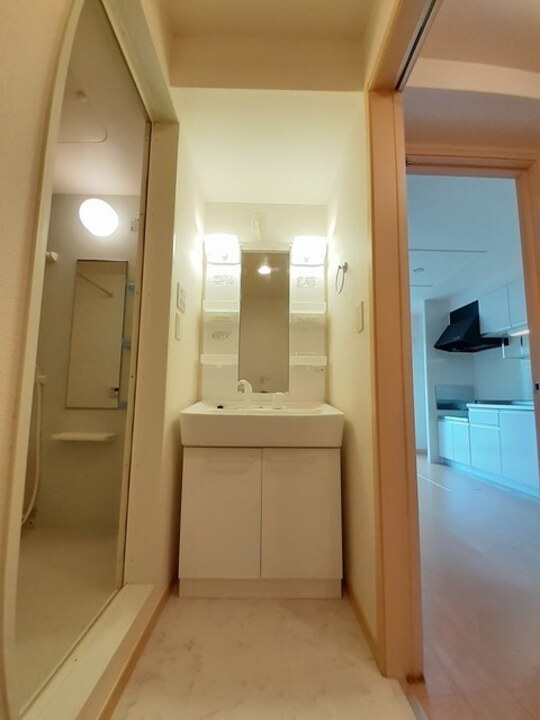 シャワー付洗面化粧台