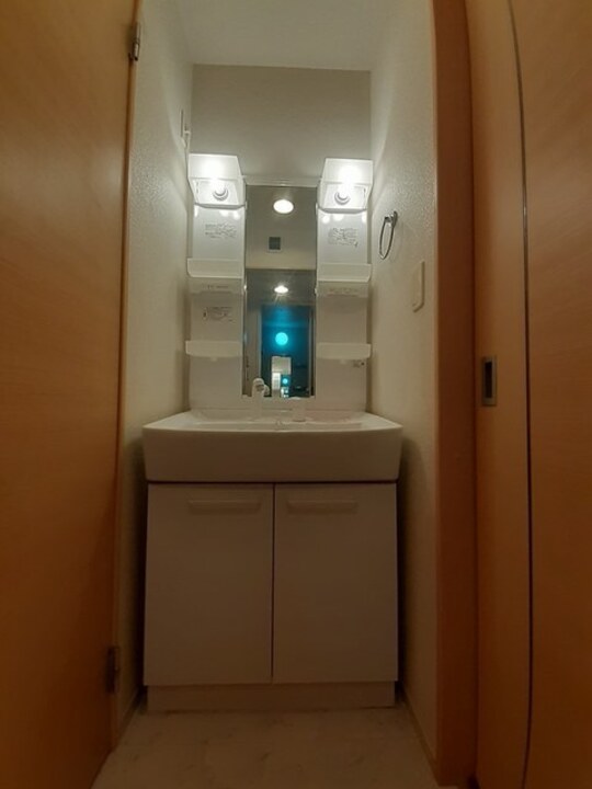 シャワー付洗面化粧台