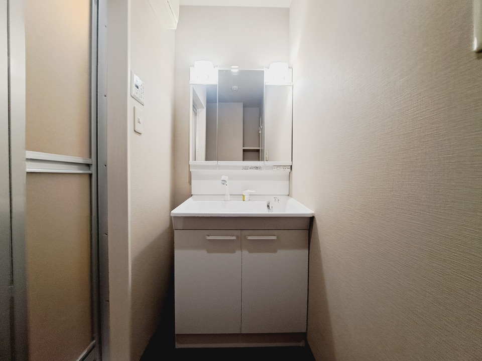 シャワー付洗面化粧台