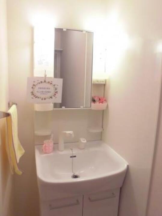 シャワー付洗面化粧台