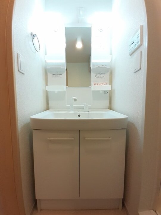 シャワー付洗面化粧台