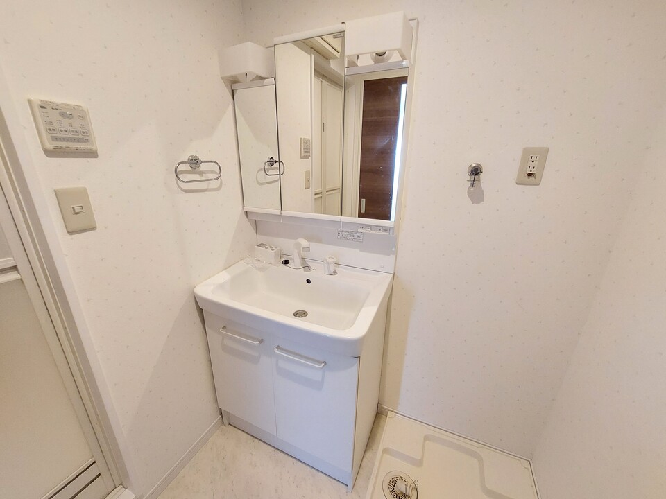 シャワー付洗面化粧台