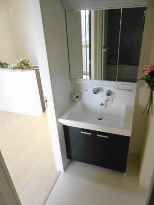 シャワー付洗面化粧台