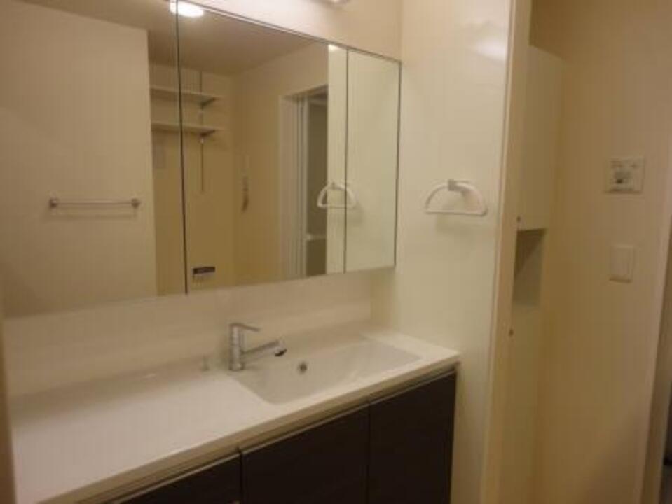 シャワー付洗面化粧台