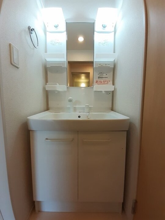 シャワー付洗面化粧台