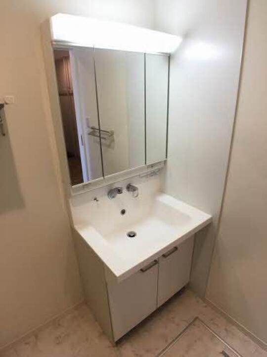 シャワー付洗面化粧台