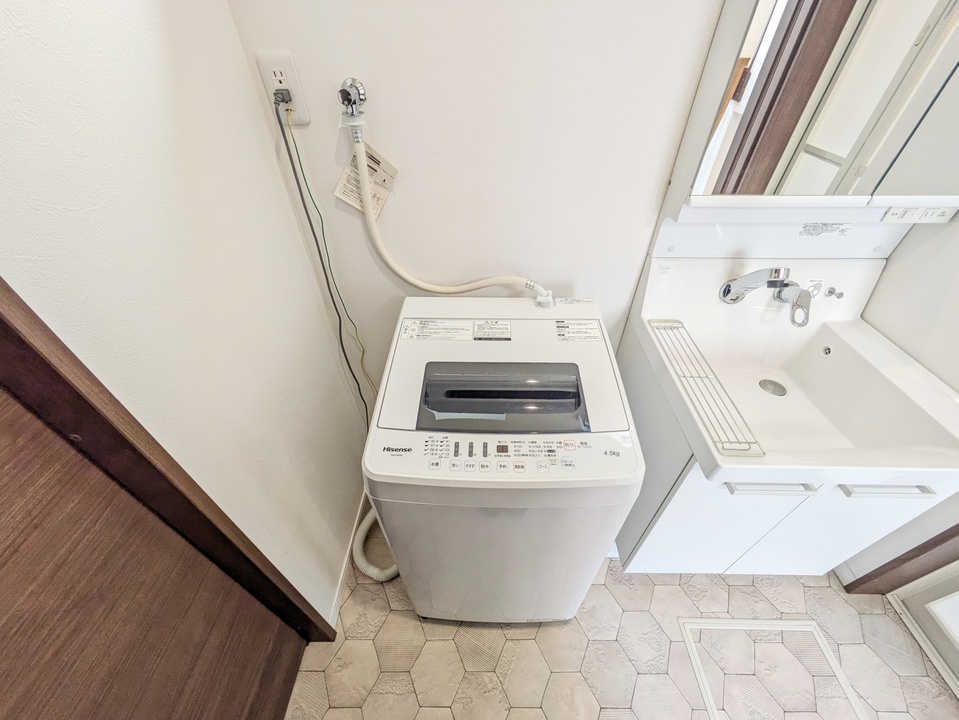 洗濯機置場